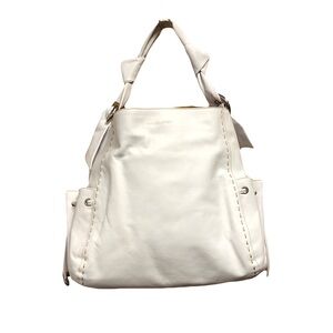 Francesco Biasia Elegant White Shoulder Bag